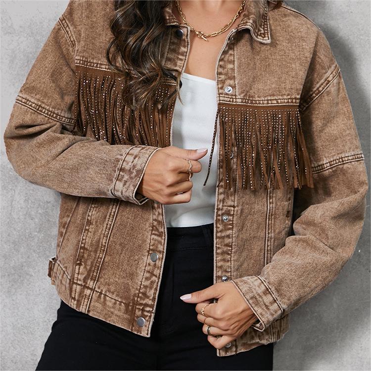 Elegante Damenjacke mit Reverskragen | Ideal für den Herbst