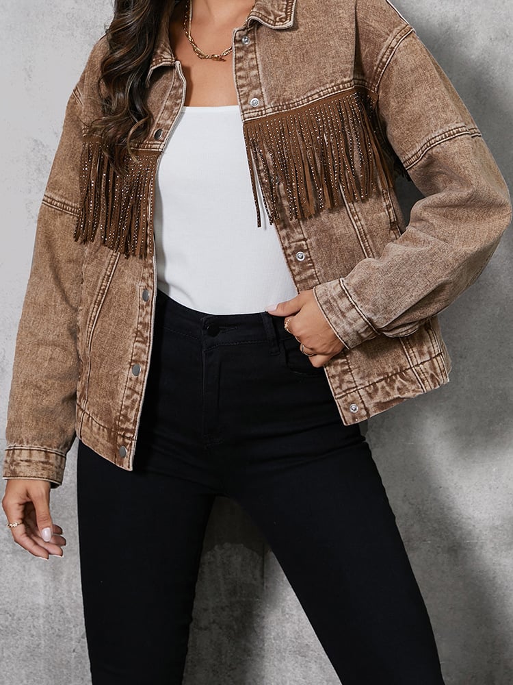 Elegante Damenjacke mit Reverskragen | Ideal für den Herbst